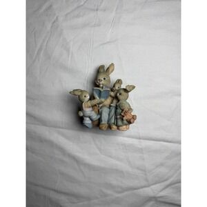 Mervyn's 1991‎ Easter Bunny Figurine Rabbit Collectible Holiday Decor